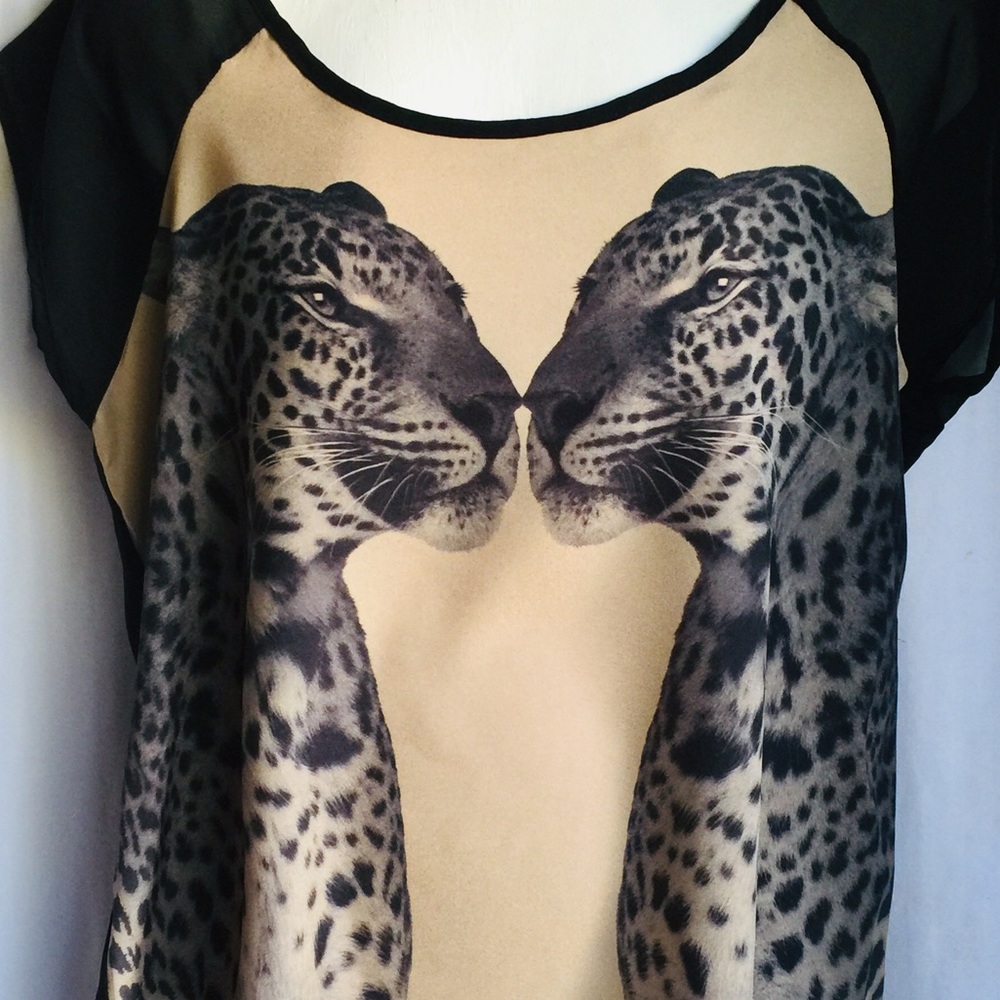 ISSI Animal Print Top